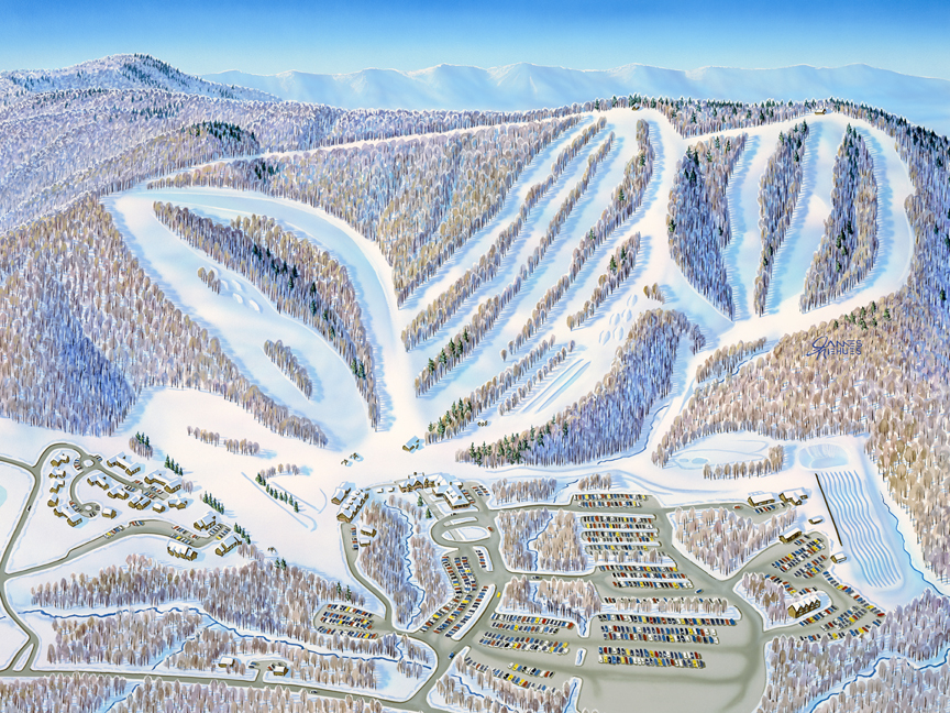 Whitetail Ski Resort Map